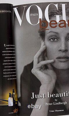 Linda Evangelista MAKEOVER MADNESS Steven Meisel LINDBERGH Vogue Italia 2005 Jul