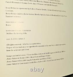 Lof 4 Jenny Holzer Laments Black Garden Suddeutsche Zeitung 1st Limited Rare