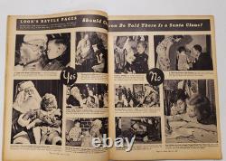 Look Magazine December 21, 1937 Shirley Temple A Christmas Story Ralphie BBGun