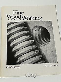 Lot Fine Woodworking Magazines 1-13 EUC With Original File! Collectors Dream