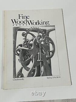 Lot Fine Woodworking Magazines 1-13 EUC With Original File! Collectors Dream