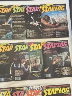 Lot Of 25 Starlog Magazines Number 1 25 Aug 1976 Aug 1979