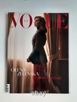 Lot Rare Vogue Ukraine Magazines 1st Editional Daria Werbowy and Olena Zelenska