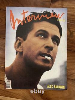 Lot of 10 1980s Interview Magazine Don Johnson Divine George Michael Lange