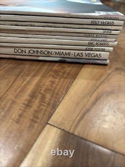 Lot of 10 1980s Interview Magazine Don Johnson Divine George Michael Lange