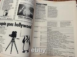 Lot of 13-TAKE ONE Magazine 1971 to 1976 Movie Interviews/Reviews/Pics-RARE