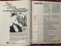 Lot of 13-TAKE ONE Magazine 1971 to 1976 Movie Interviews/Reviews/Pics-RARE