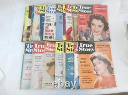 Lot of 23 Vintage TRUE STORY Magazines from the 1950's