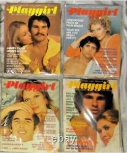 Lot of 27 Vintage 1973-1975 PLAYGIRL Magazines Collector Grade NM/VG++