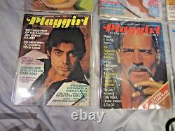 Lot of 27 Vintage 1973-1975 PLAYGIRL Magazines Collector Grade NM/VG++