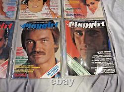 Lot of 27 Vintage 1973-1975 PLAYGIRL Magazines Collector Grade NM/VG++