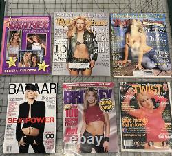 Lot of 27+ Vintage Britney Spears Magazine Late 90s RARE NEAR MINT COLLECTION