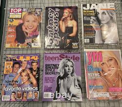 Lot of 27+ Vintage Britney Spears Magazine Late 90s RARE NEAR MINT COLLECTION