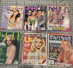 Lot of 27+ Vintage Britney Spears Magazine Late 90s RARE NEAR MINT COLLECTION