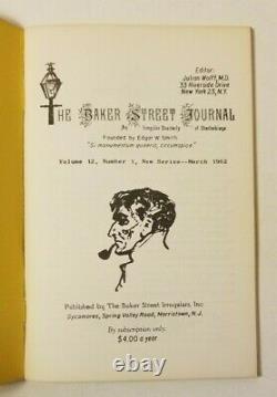 Lot of 71 Issues Baker Street Journal (Sherlock Holmes) 1962-1998
