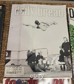 Lot of 8 Inline Skate Daily Bread, 4 In A Row Magazines 19 20 25 29 32 Vintage