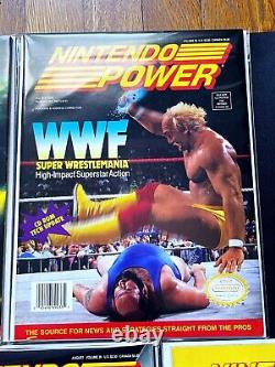 Lot of 9 Nintendo Power Magazines # 32-40 Excellent-Nr Mint Complete RARE