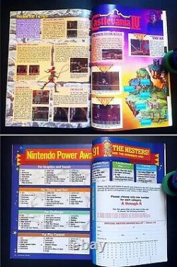 Lot of 9 Nintendo Power Magazines # 32-40 Excellent-Nr Mint Complete RARE