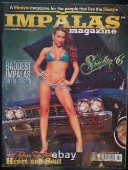 Lowrider 1977 First Edition Re-print. With Bonus 2 impalas Magazines