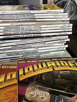 Lowrider Magazine Lot 47 Issues Total 1995- 2001