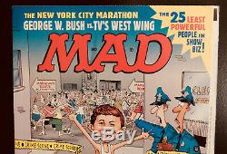 MAD Magazine #411 Original Caldwell Cover pulled due to the 9/11 tragedy RARE