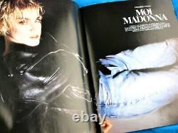 MADONNA MAGAZINE PENTHOUSE OCTOBER 1989 FRANCE Super Rare WTG Promo Shot Cover