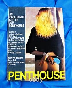 MADONNA MAGAZINE PENTHOUSE OCTOBER 1989 FRANCE Super Rare WTG Promo Shot Cover