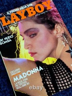 MADONNA MAGAZINE PLAYBOY ITALIAN EDITION Italy 1985