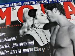 MADONNA MODA ITALIAN MAGAZINE MARCH 1991 COMPLETE SUPER RARE No Promo