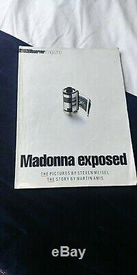 MADONNA SEX BOOK 1992 UK 1st EDITION. CD, COMIC, MYLAR COVER, MAGAZINE, NBR 0839531