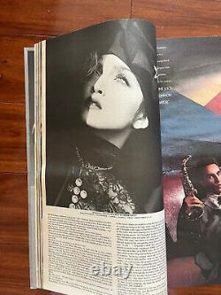 MADONNA Vintage Andy Warhol Interview Magazine December 1985 RARE 1st Edition 2n