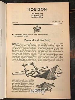 MANLY P. HALL HORIZON JOURNAL Full YEAR, 12 ISSUES, 1943 PHILOSOPHY OCCULT