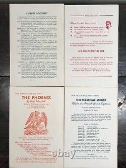 MANLY P. HALL HORIZON JOURNAL Full YEAR, 4 ISSUES, 1956 PHILOSOPHY OCCULT