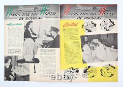 MARILYN MONROE 1st MAGAZINE COVER, 1st AD, Sleeper Douglas Airview 1946 Lot of 4