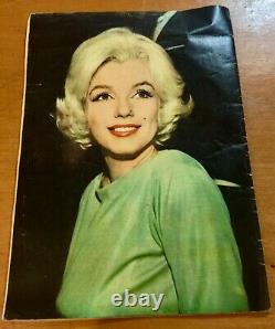 MARILYN MONROE Cover & Photo Comic 1962 MEXICO MAGAZINE Special Issue #1