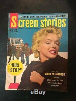 MARILYN MONROE MAGAZINE LOT and NUDE CALENDAR