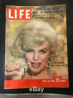 MARILYN MONROE MAGAZINE LOT and NUDE CALENDAR