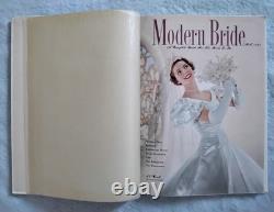 MODERN BRIDE Bound Magazine Vol. 1 No. 1 Fall 1949 First Issue Signed Bookplate