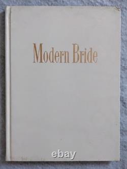 MODERN BRIDE Bound Magazine Vol. 1 No. 1 Fall 1949 First Issue Signed Bookplate