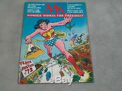 MS. Magazine First Issue No. 1 July 1972 Wonder Woman Feminist Gloria Steinam