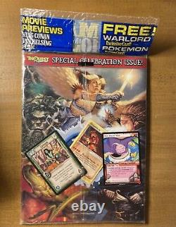 MTG? SEALED INQUEST MAGAZINE 100th ISSUE 2003? MINT Rare with MTG 10th Annv/Inserts
