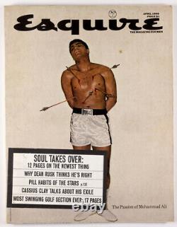 MUHAMMAD ALI Carl Fischer ART KANE Vietnam SOUL Golf ESQUIRE magazine April 1968