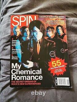MY CHEMICAL ROMANCE SLEATER KINNEY COLDPLAY OASIS WHITE STRIPES US Spin magazine