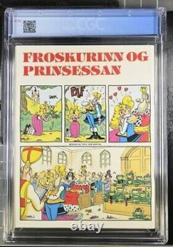 Mad Magazine #5 Iceland Edition in Icelandic CGC Graded 9.4 EC Comics