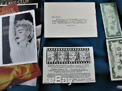 Madonna Like A Fanzine Icon Magazine #1 Fan Club Portfolio Complete Rare Promo