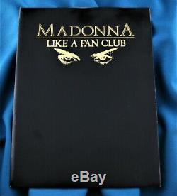 Madonna Like A Fanzine Icon Magazine #1 Fan Club Portfolio Complete Rare Promo