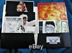 Madonna Like A Fanzine Icon Magazine #1 Fan Club Portfolio Complete Rare Promo