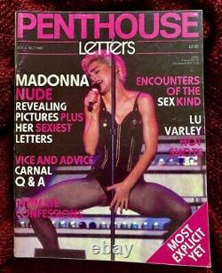 Madonna Penthouse Letters Who's That Girl Tour Live Rare Promo Cover Magazine Lp