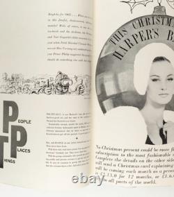 Maggi Eckardt SEAN KENNY Hardy Amies HARPERS BAZAAR December 1961 Daisy Fellowes