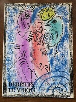 Marc Chagall Derrière Le Miroir N° 132 With 2 original lithographs 1962